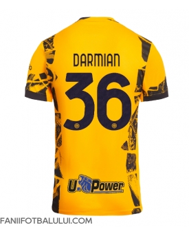 Inter Milan Matteo Darmian #36 Tricou Fotbal Replică 2024-25 Barbati Treilea
